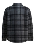 Vince checked shirt jacket