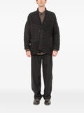 Devoa textured cardigan