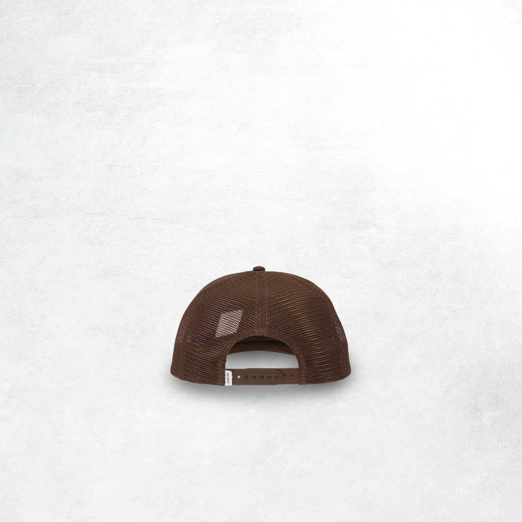 Les Deux Exhibition Trucker Cap: Fudge