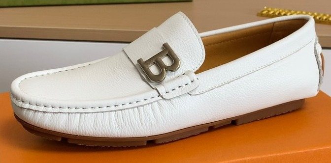 Men's Textured Ornament Loafers